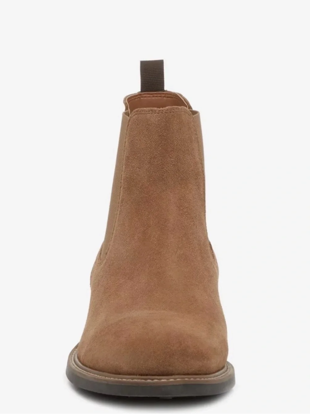 Crown Vintage Lanbart Boots Men's 10 Brown Suede Pull On Ankle Chelsea HAWK1683